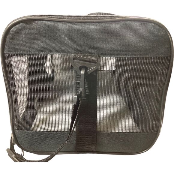 Trustypup Easy Explorer Travel Pet Carrier Airline Approved Medium Black EUC - Picture 2 of 8
